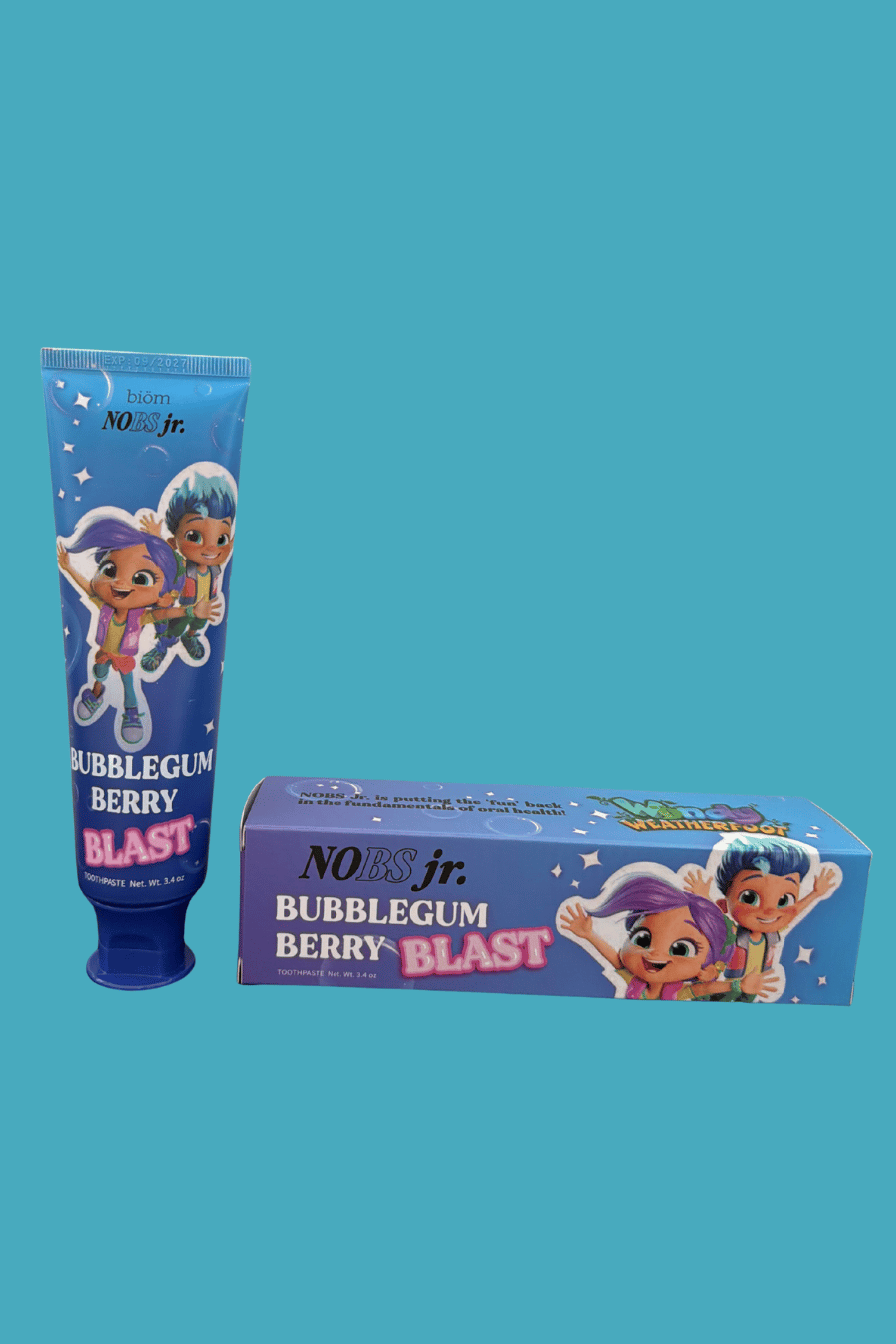 Bubblegum Berry Toothpaste by NOBS Jr.