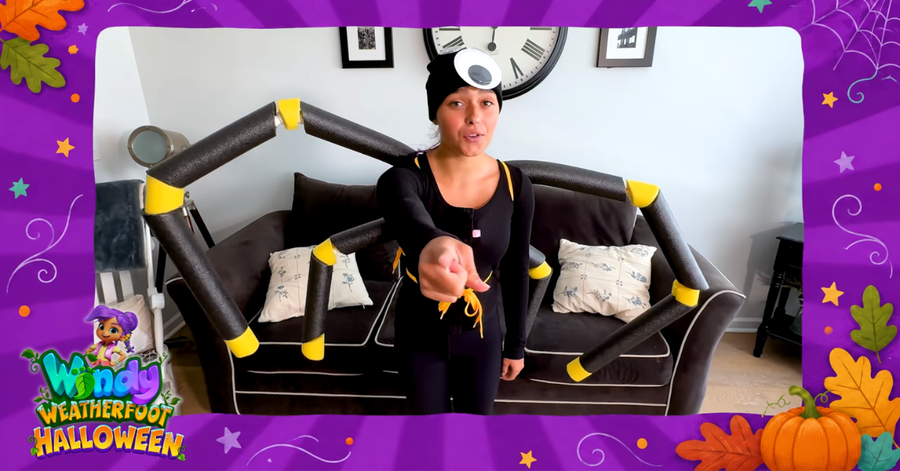 Easy DIY Spider Costume for Kids (Plus Bat Week Fun!) 🕷️🦇
