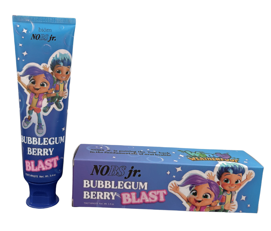 Bubblegum Berry Toothpaste by NOBS Jr.