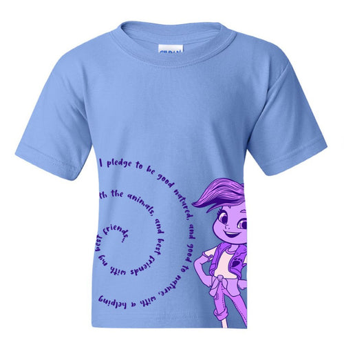 Windy Girl Heavy Cotton Youth T-Shirt