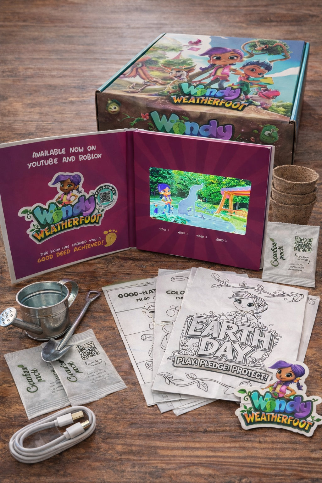 bEARTHday Play, Pledge, Protect Activity Box